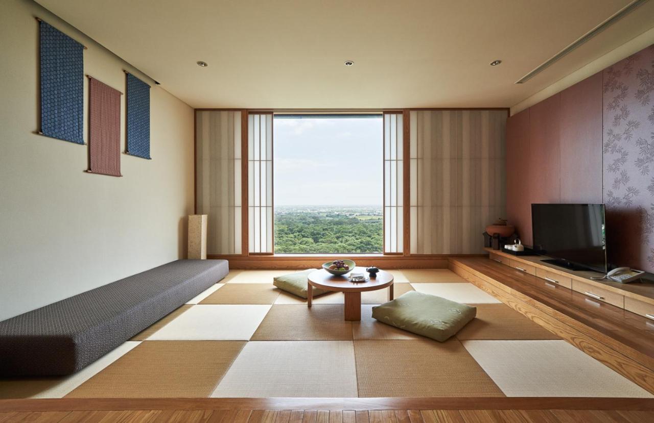 Hotel Royal Chiao Hsi Цзяоси Экстерьер фото A tatami room at the hotel